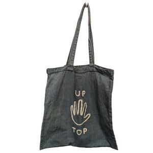 Madewell Insider Up Top Hand Slap Denim Tote Bbag Light‎ Wash